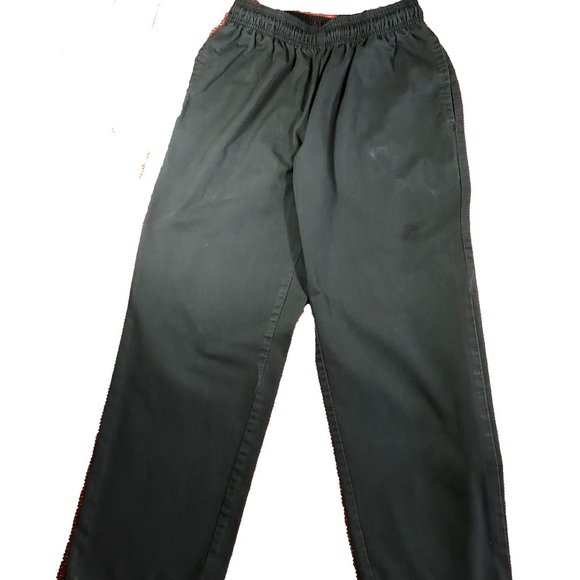 Chef Uniforms Ladies Pants Black Size Small - Picture 1 of 4
